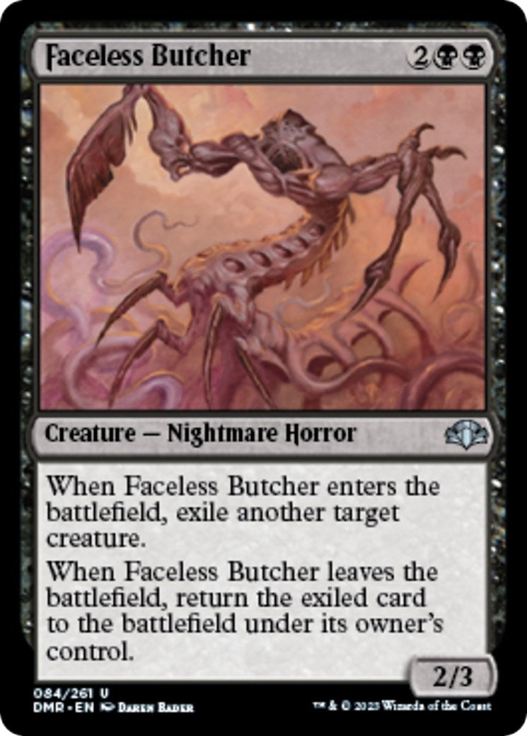 Image for Faceless Butcher (84) - Magic: The Gathering