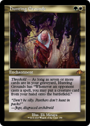 Image for Hunting Grounds (Retro Frame) (359) - Magic: The Gathering