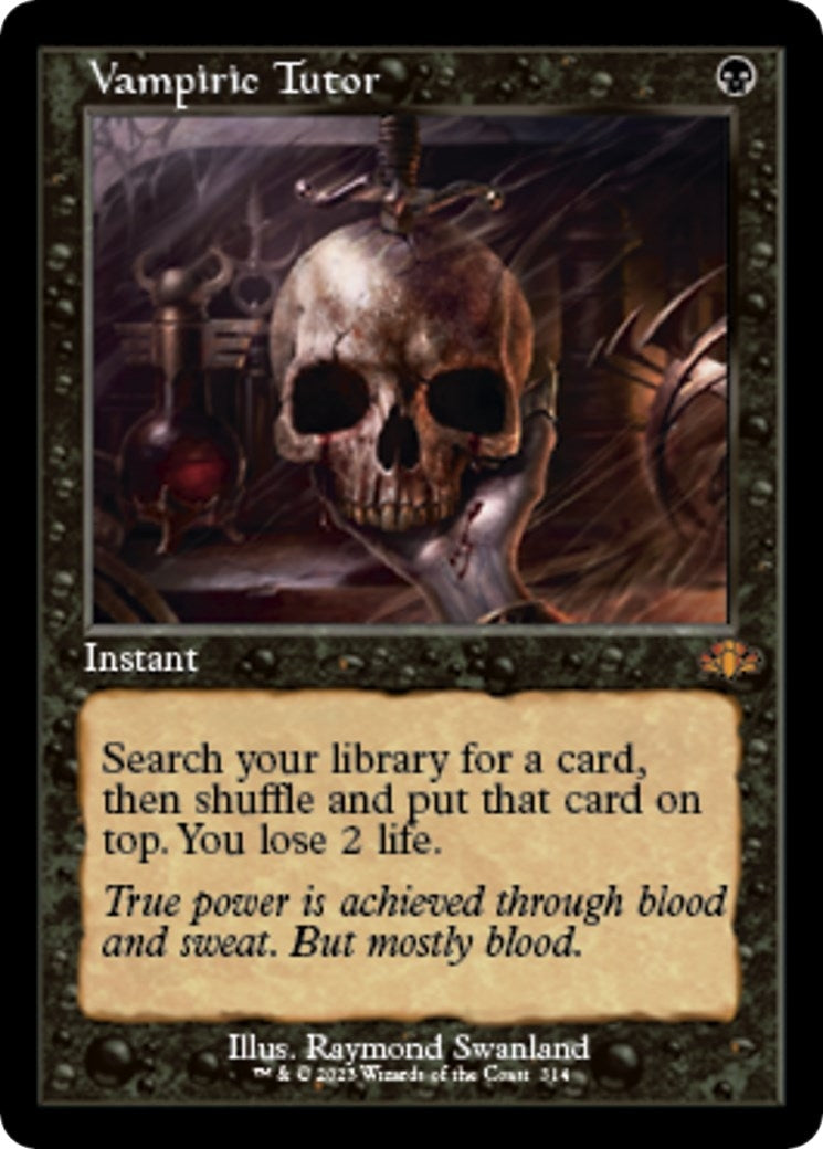 Image for Vampiric Tutor (Retro Frame) (314) - Magic: The Gathering