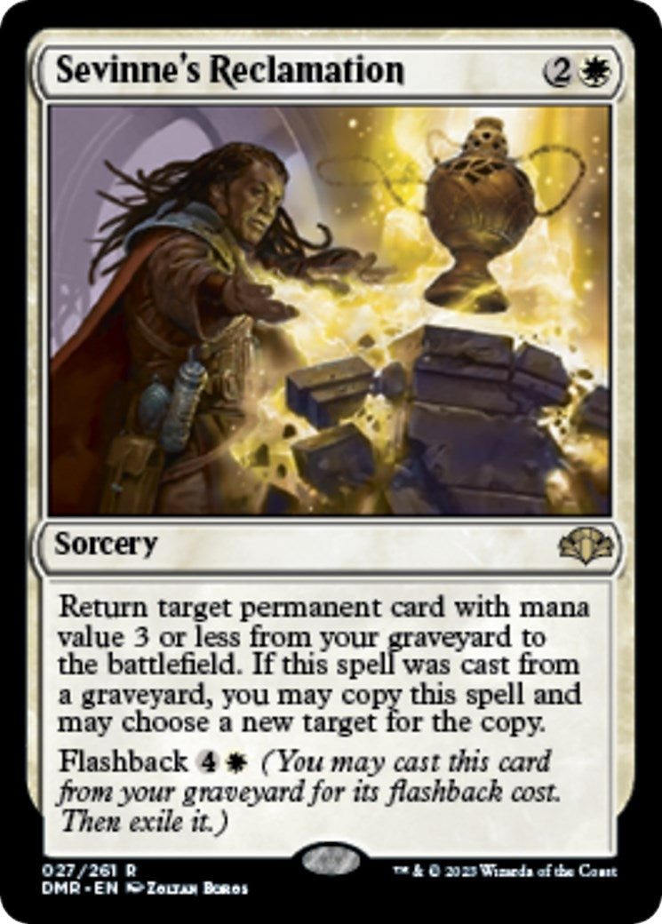 Image for Sevinne's Reclamation (27) - Magic: The Gathering