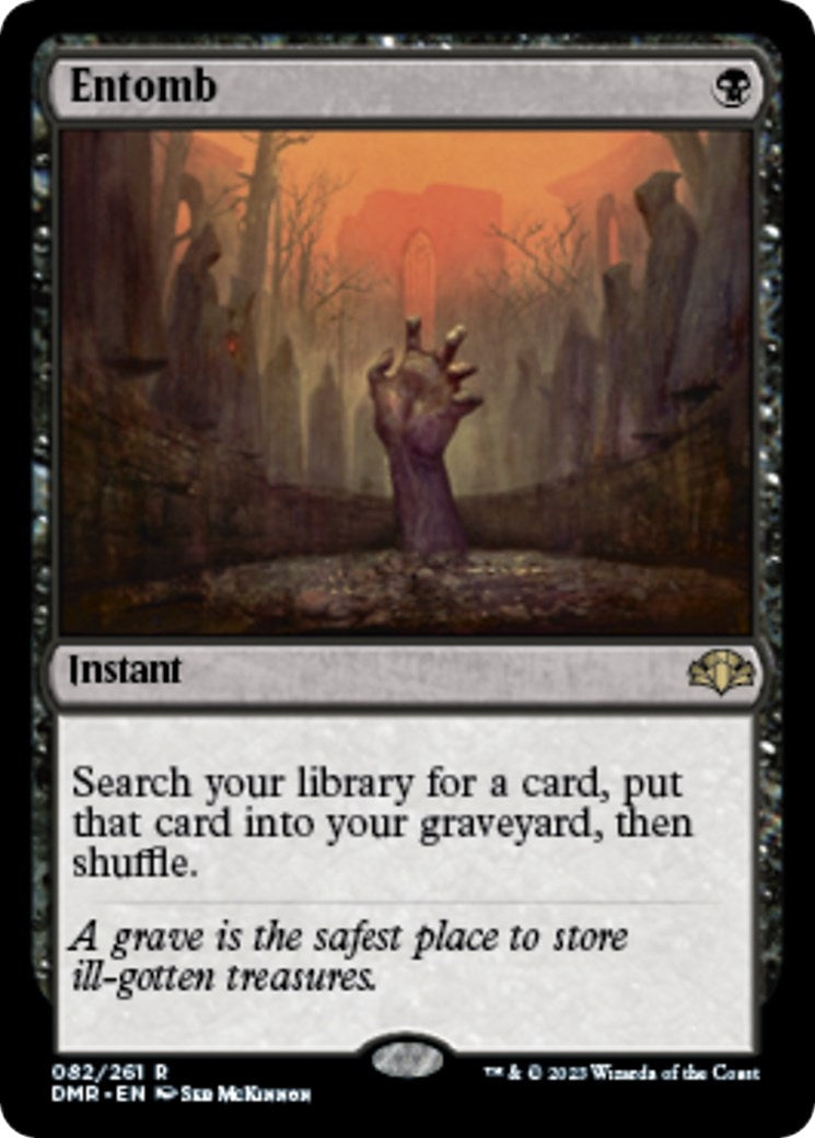 Image for Entomb (82) - Magic: The Gathering