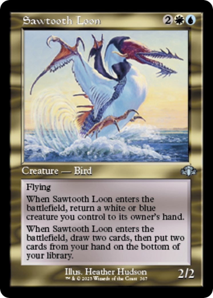 Image for Sawtooth Loon (Retro Frame) (367) - Magic: The Gathering