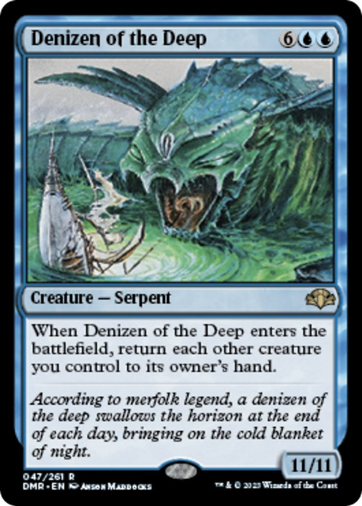 Image for Denizen of the Deep (47) - Magic: The Gathering