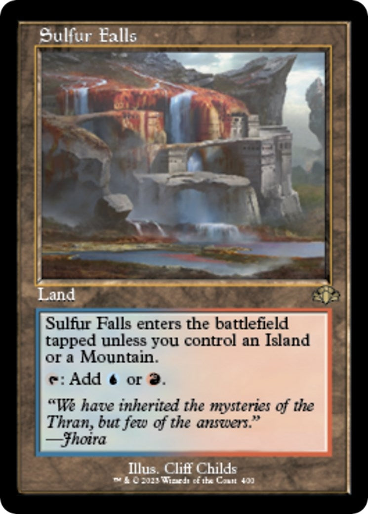 Image for Sulfur Falls (Retro Frame) (400) - Magic: The Gathering