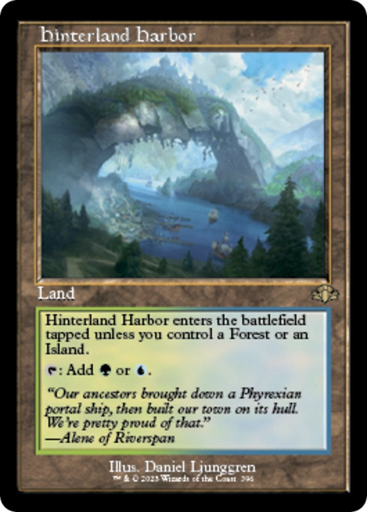 Image for Hinterland Harbor (Retro Frame) (396) - Magic: The Gathering
