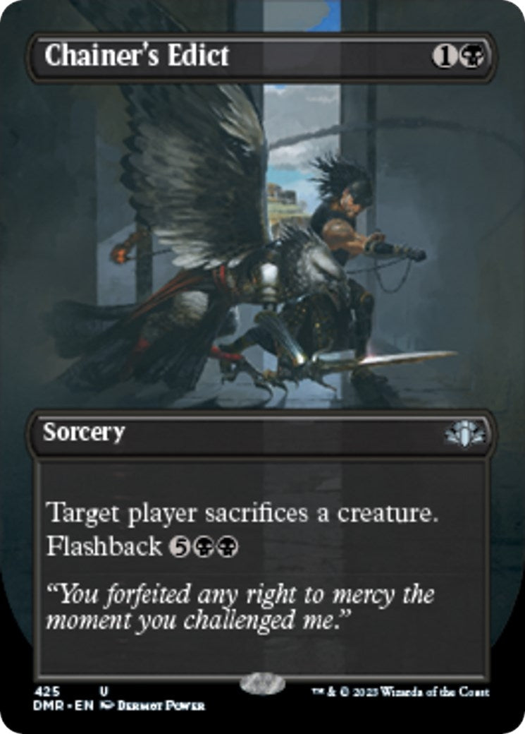 Image for Chainer's Edict (Borderless) (425) - Magic: The Gathering