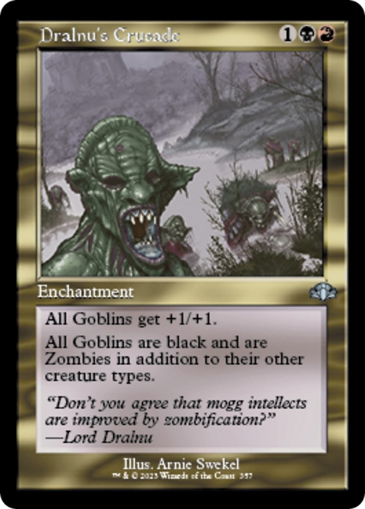 Image for Dralnu's Crusade (Retro Frame) (357) - Magic: The Gathering