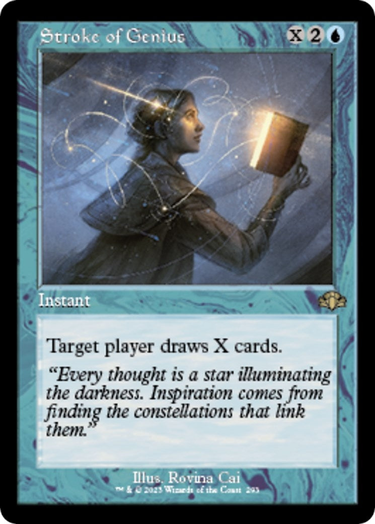 Image for Stroke of Genius (Retro Frame) (293) - Magic: The Gathering