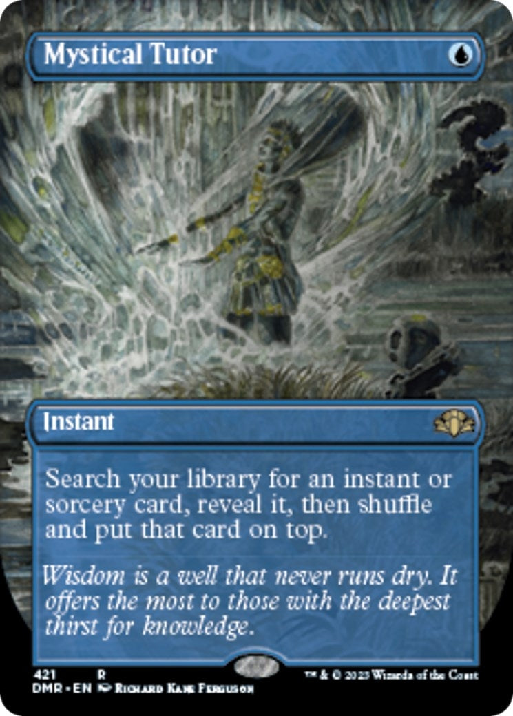 Image for Mystical Tutor (Borderless) (421) - Magic: The Gathering
