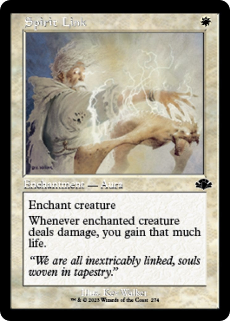 Image for Spirit Link (Retro Frame) (274) - Magic: The Gathering