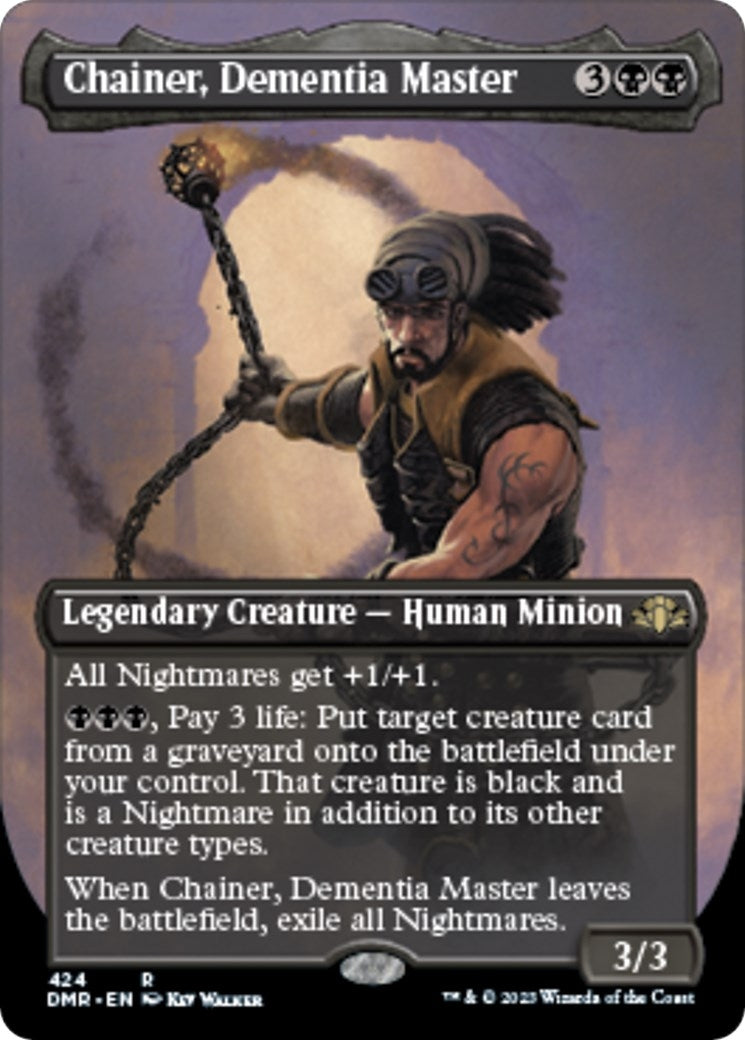 Image for Chainer, Dementia Master (Borderless) (424) - Magic: The Gathering