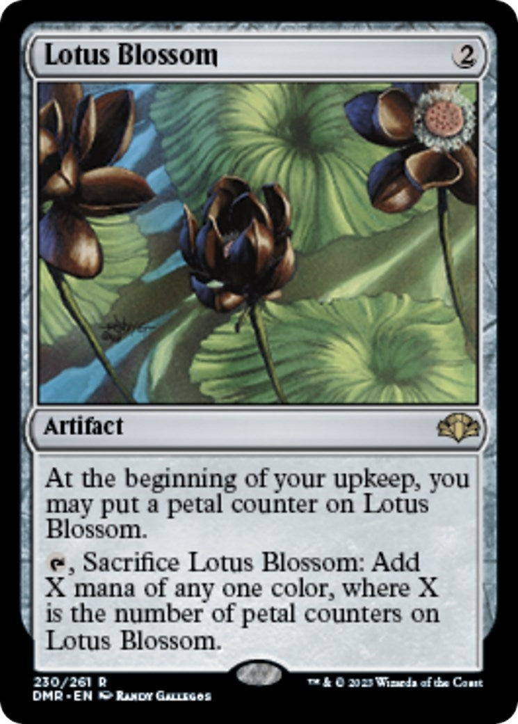 Image for Lotus Blossom (230) - Magic: The Gathering