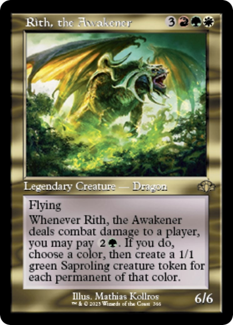 Image for Rith, the Awakener (Retro Frame) (366) - Magic: The Gathering