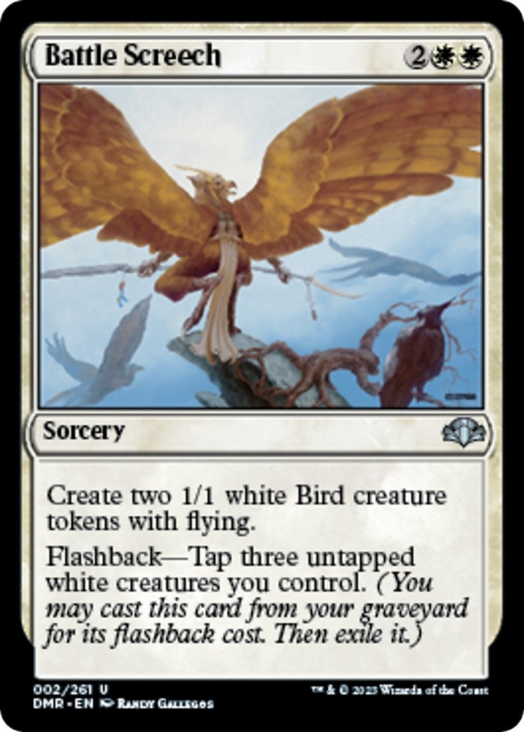 Image for Battle Screech (2) - Magic: The Gathering