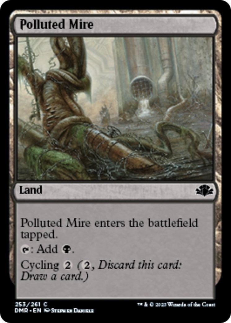 Image for Polluted Mire (253) - Magic: The Gathering