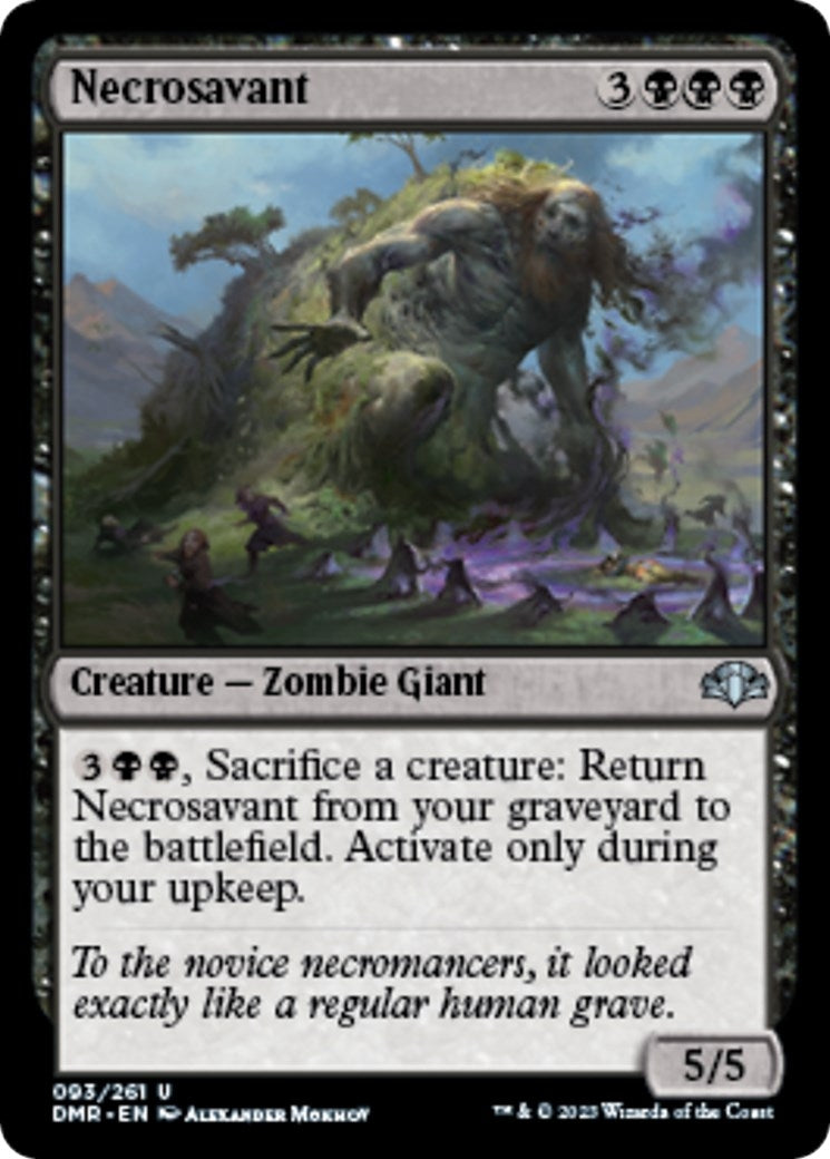 Image for Necrosavant (93) - Magic: The Gathering