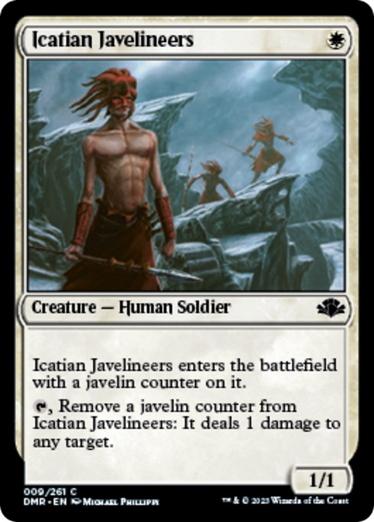 Image for Icatian Javelineers (9) - Magic: The Gathering