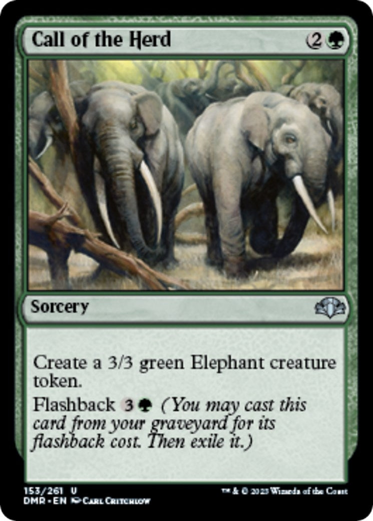 Image for Call of the Herd (153) - Magic: The Gathering