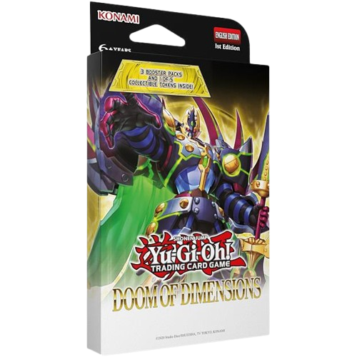 Yugioh - Doom of Dimensions 3-Pack Tuckbox