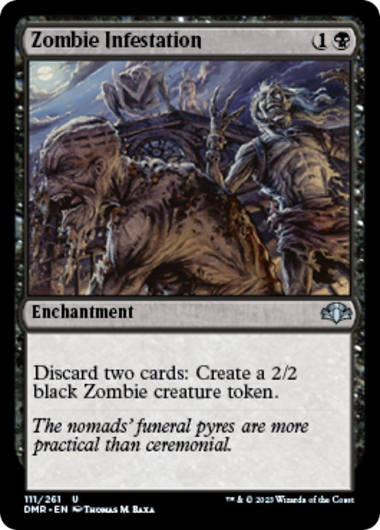 Image for Zombie Infestation (111) - Magic: The Gathering