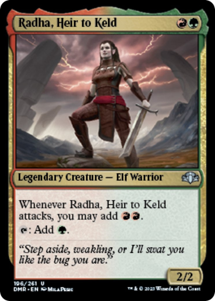 Image for Radha, Heir to Keld (196) - Magic: The Gathering