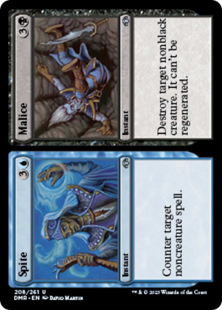 Image for Spite // Malice (208) - Magic: The Gathering