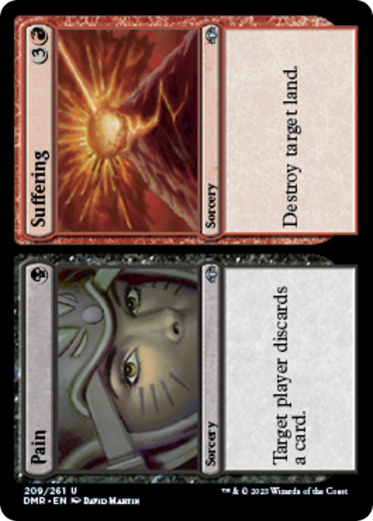 Image for Pain // Suffering (209) - Magic: The Gathering