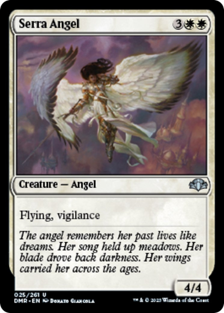 Image for Serra Angel (25) - Magic: The Gathering