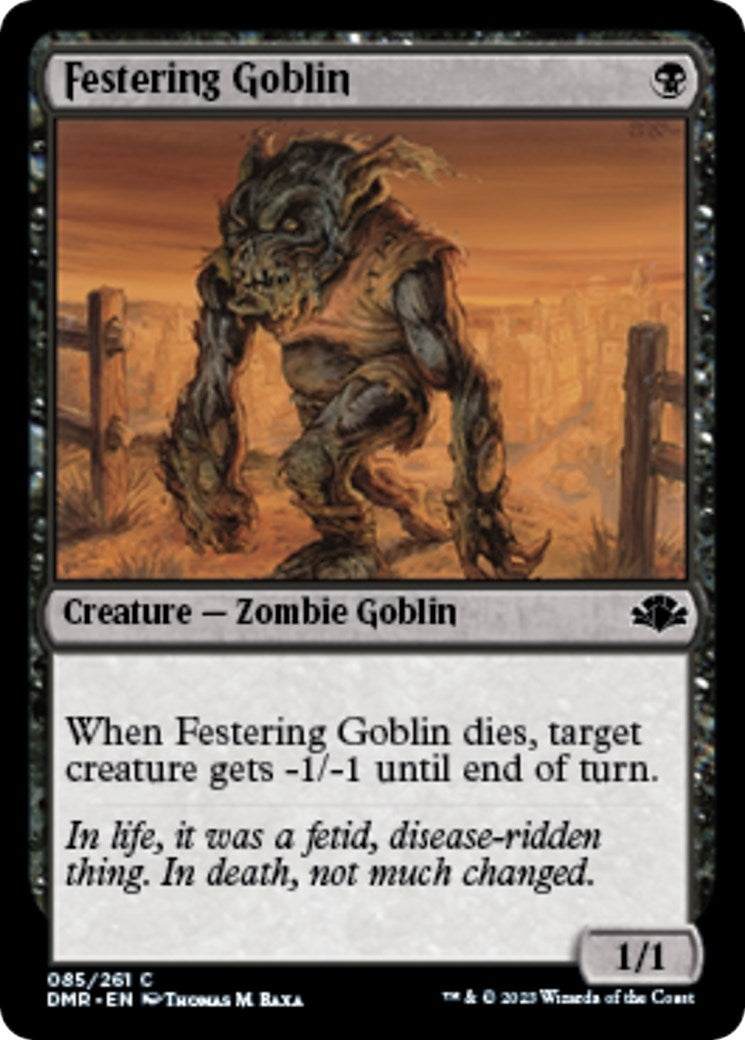 Image for Festering Goblin (85) - Magic: The Gathering