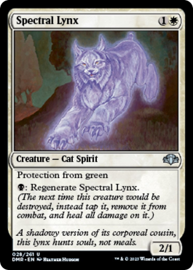 Image for Spectral Lynx (28) - Magic: The Gathering