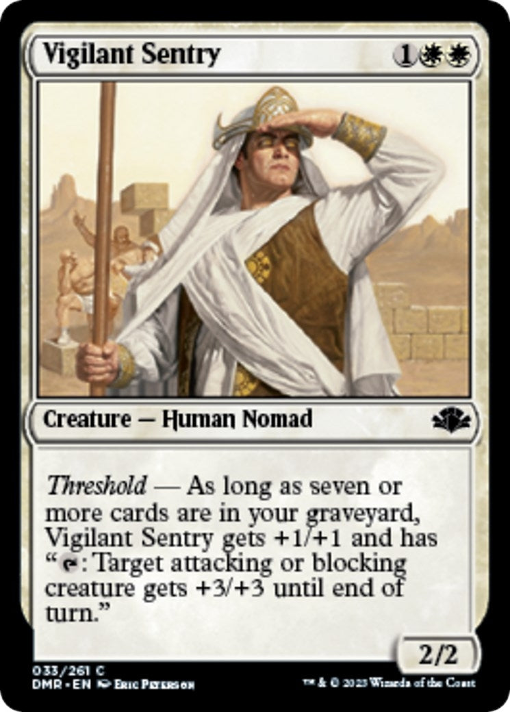 Image for Vigilant Sentry (33) - Magic: The Gathering