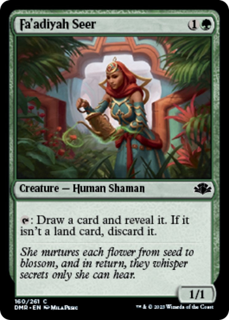 Image for Fa'adiyah Seer (160) - Magic: The Gathering