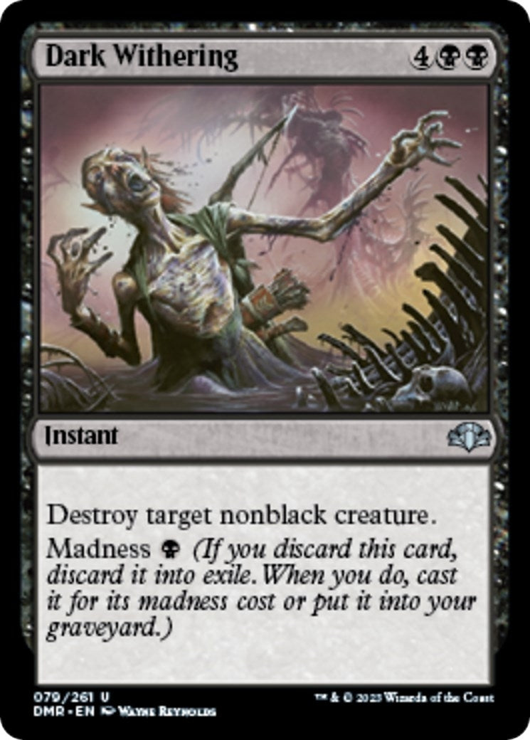 Image for Dark Withering (79) - Magic: The Gathering