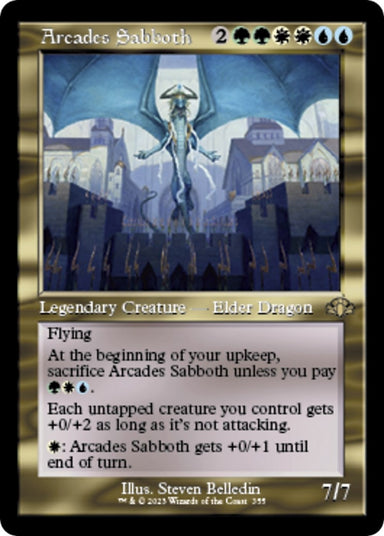 Image for Arcades Sabboth (Retro Frame) (355) - Magic: The Gathering