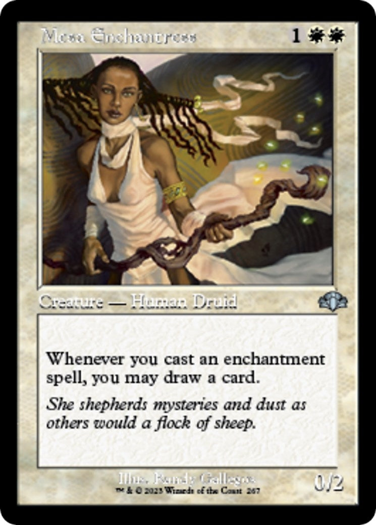 Image for Mesa Enchantress (Retro Frame) (267) - Magic: The Gathering