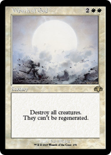 Image for Wrath of God (Retro Frame) (279) - Magic: The Gathering
