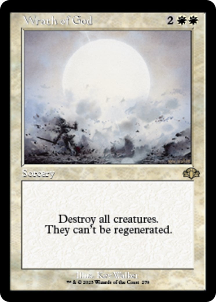 Image for Wrath of God (Retro Frame) (279) - Magic: The Gathering