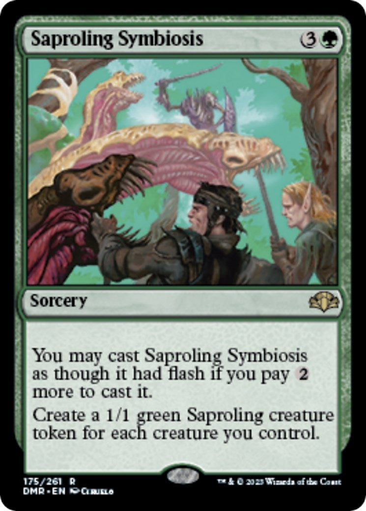 Image for Saproling Symbiosis (175) - Magic: The Gathering