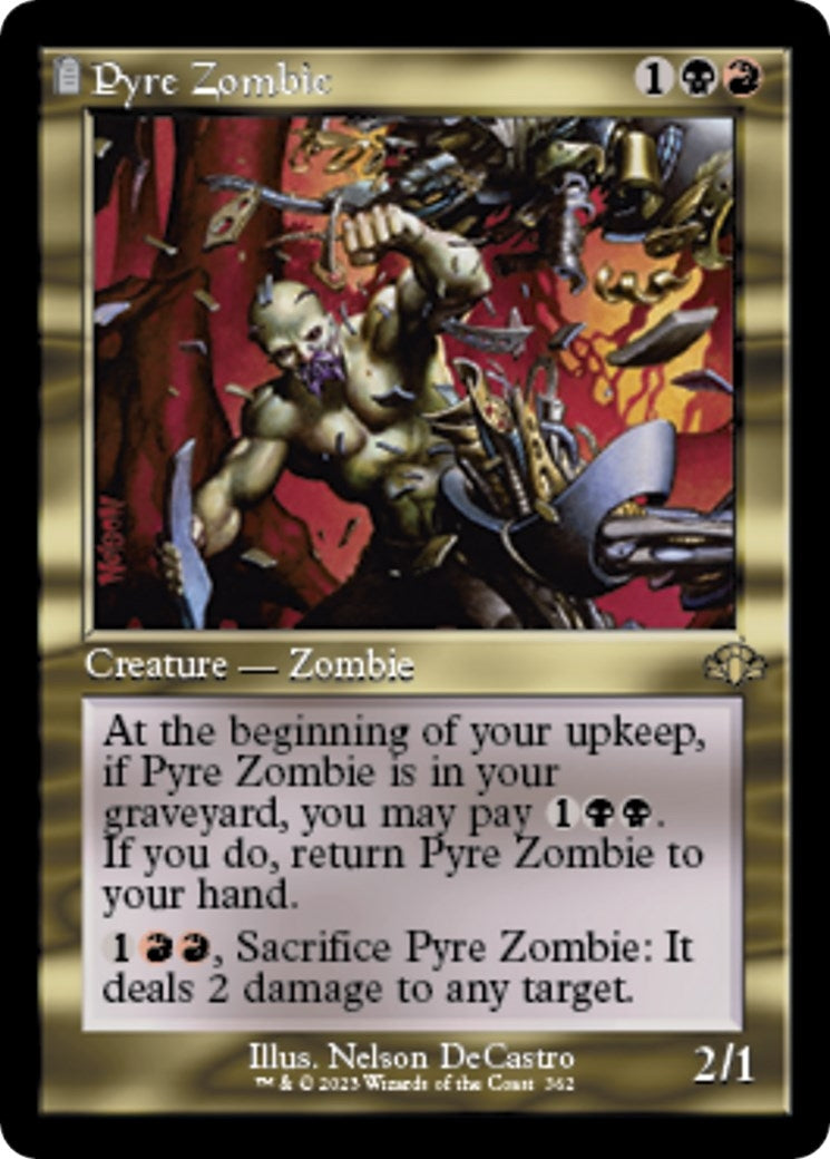 Image for Pyre Zombie (Retro Frame) (362) - Magic: The Gathering