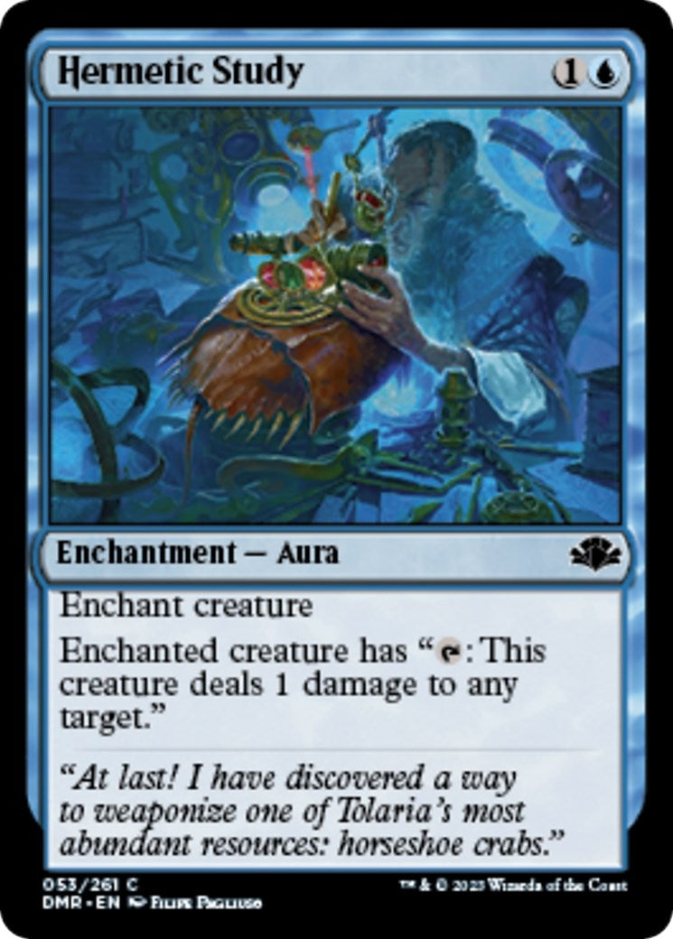 Image for Hermetic Study (53) - Magic: The Gathering