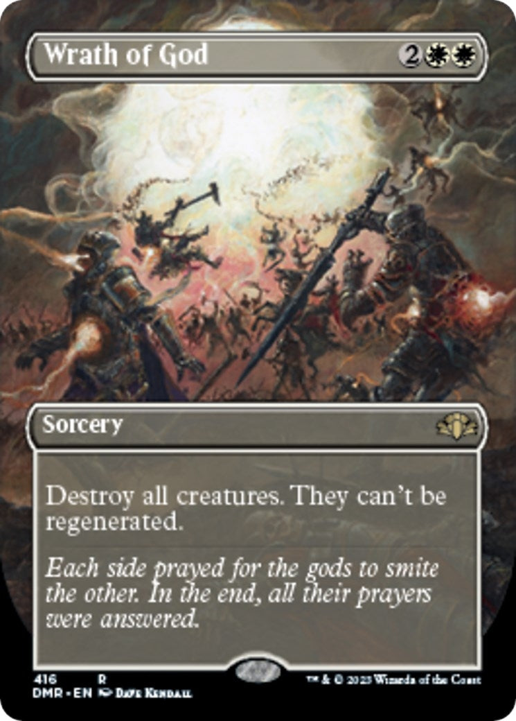 Image for Wrath of God (Borderless) (416) - Magic: The Gathering