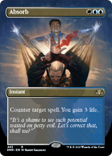 Image for Absorb (Borderless) (443) - Magic: The Gathering