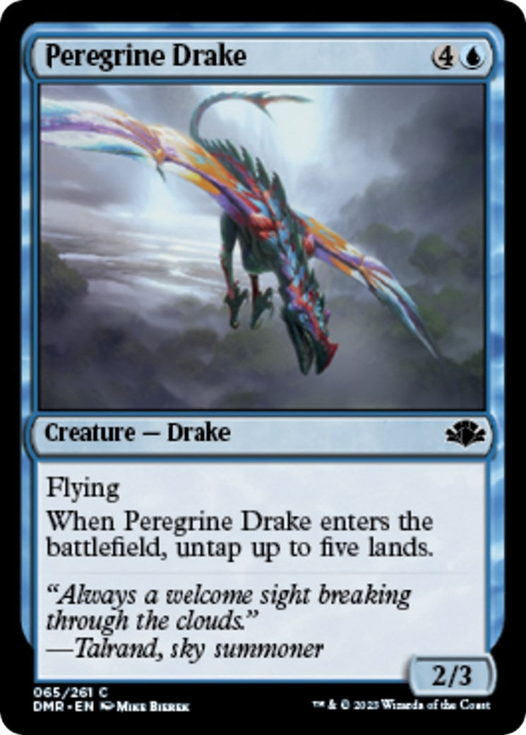 Image for Peregrine Drake (65) - Magic: The Gathering