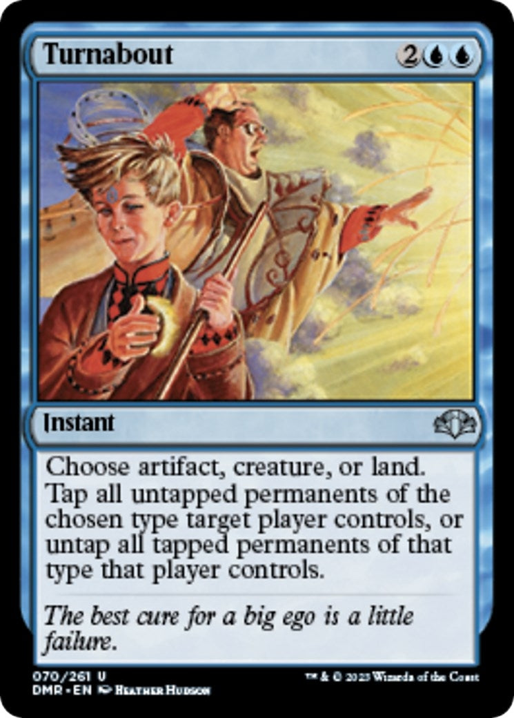 Image for Turnabout (70) - Magic: The Gathering