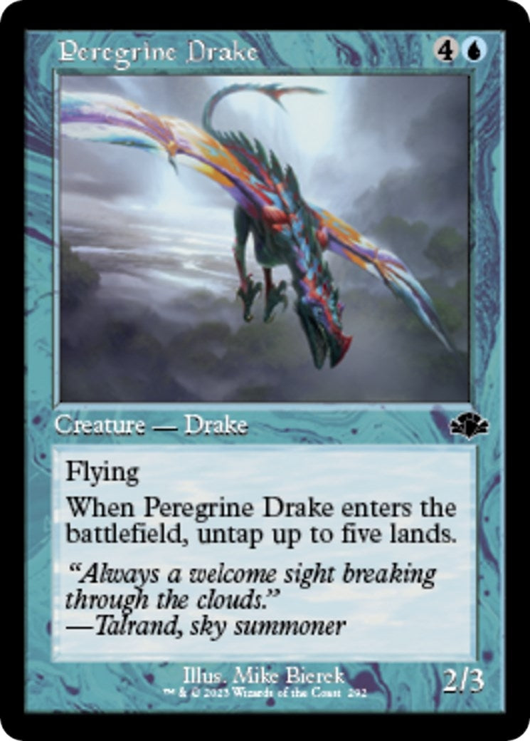 Image for Peregrine Drake (Retro Frame) (292) - Magic: The Gathering
