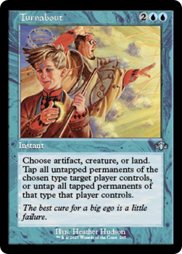 Image for Turnabout (Retro Frame) (295) - Magic: The Gathering