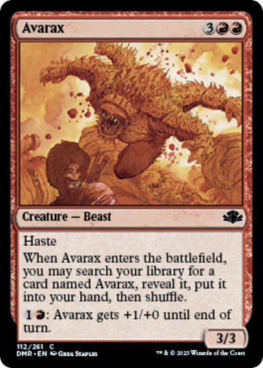 Image for Avarax (112) - Magic: The Gathering
