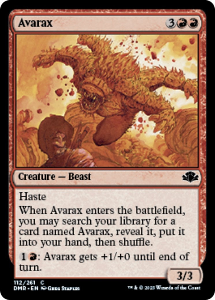Image for Avarax (112) - Magic: The Gathering