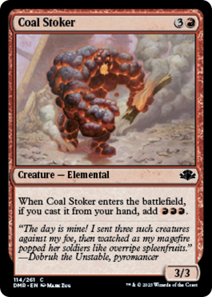 Image for Coal Stoker (114) - Magic: The Gathering