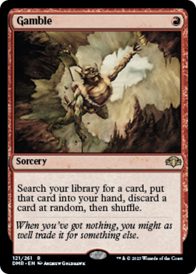 Image for Gamble (121) - Magic: The Gathering